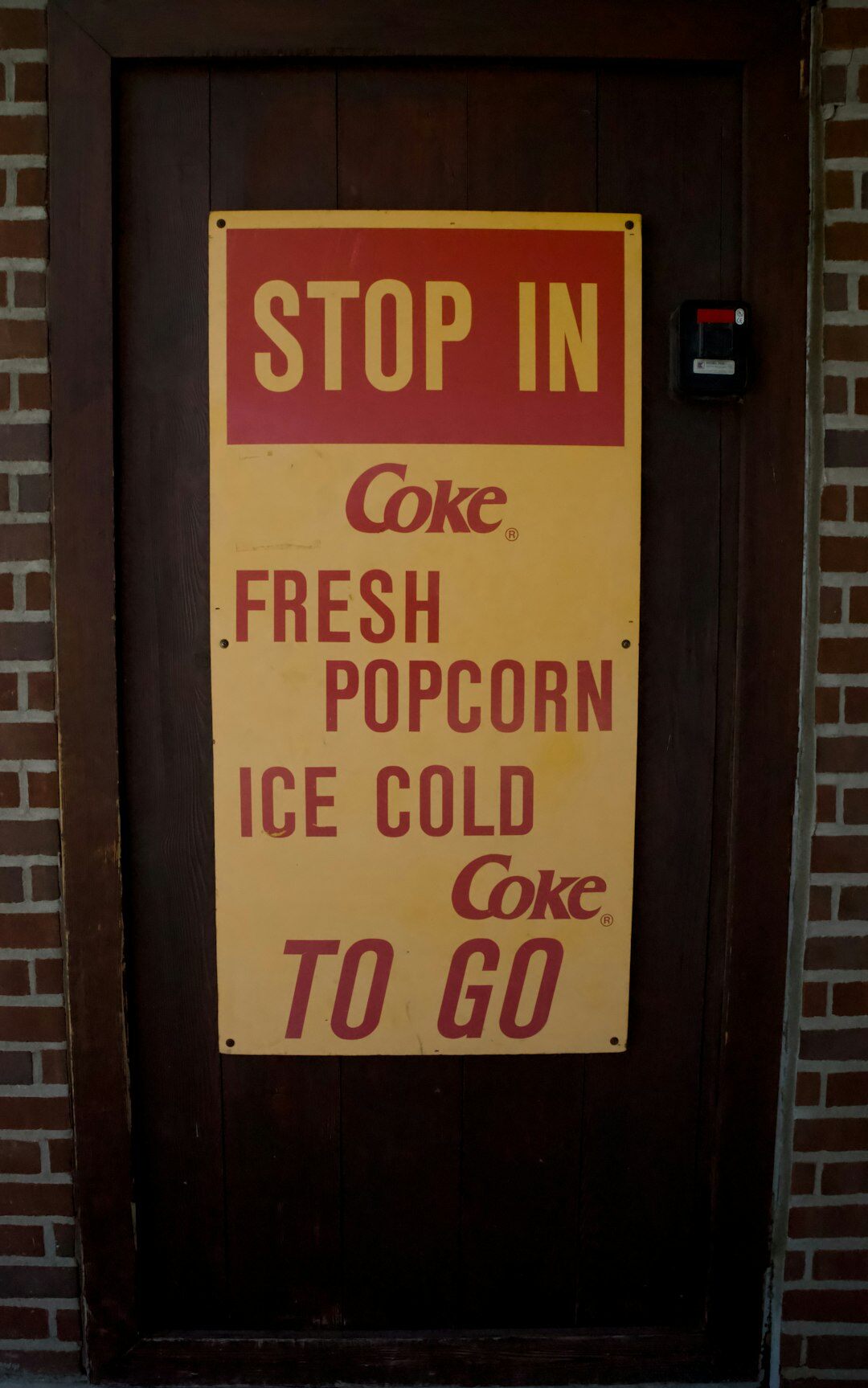 vintage coca cola poster
