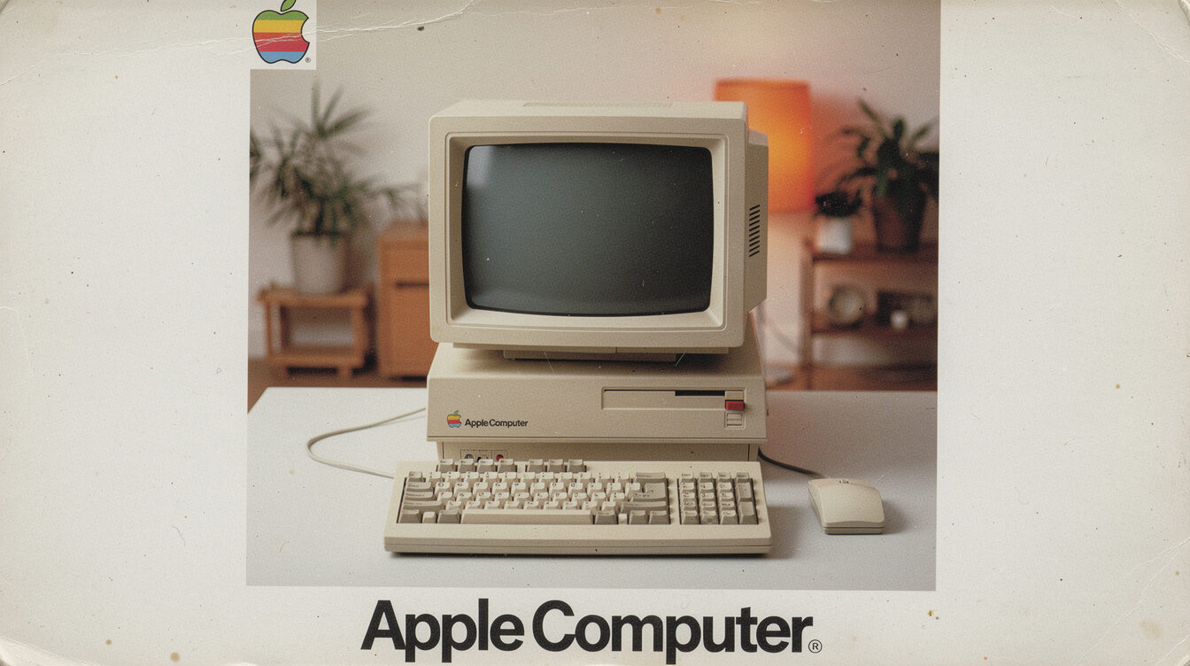 vintage 1984 apple ad