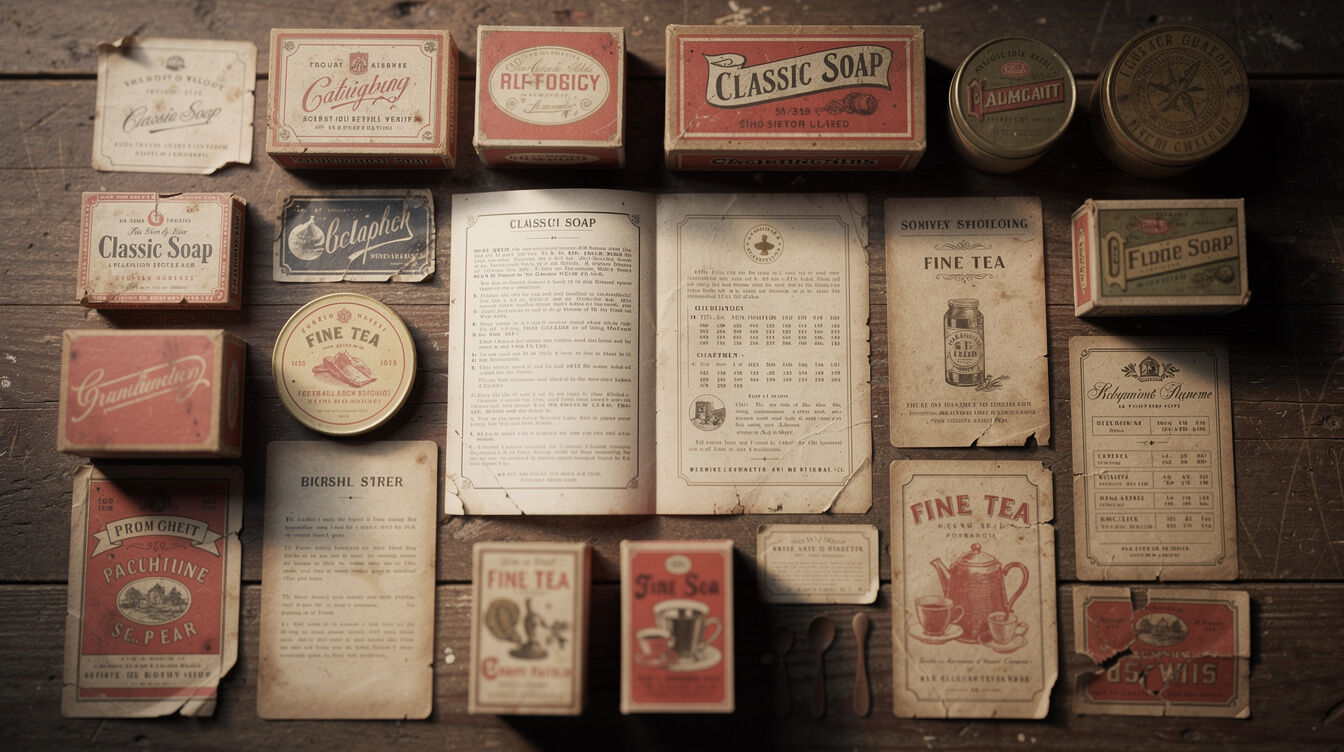 old catalog pages