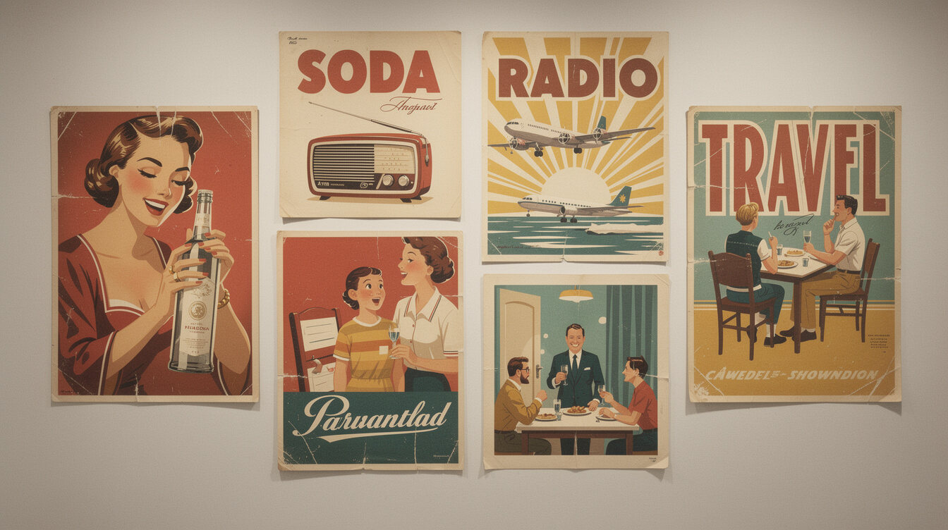 vintage advertising posters