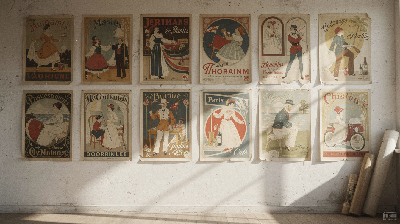 vintage ad collection
