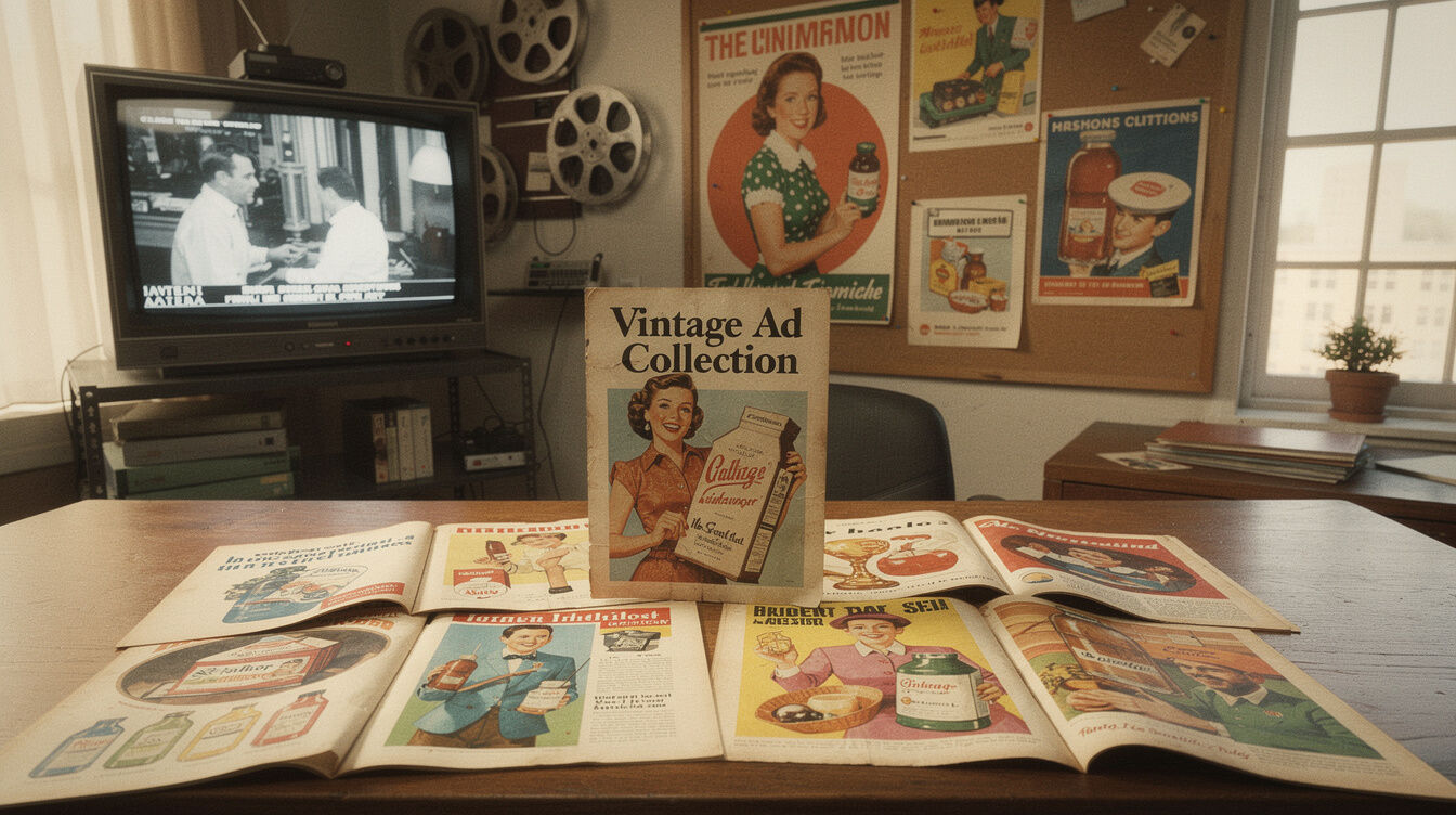 vintage ad collection
