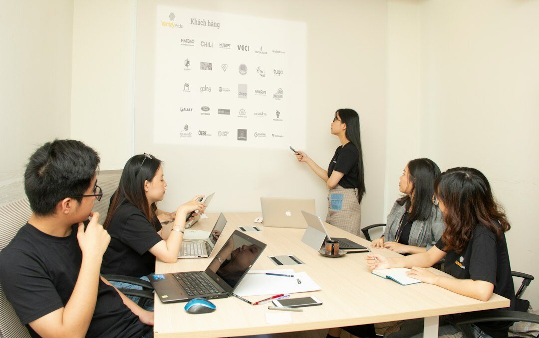 advertising team meeting