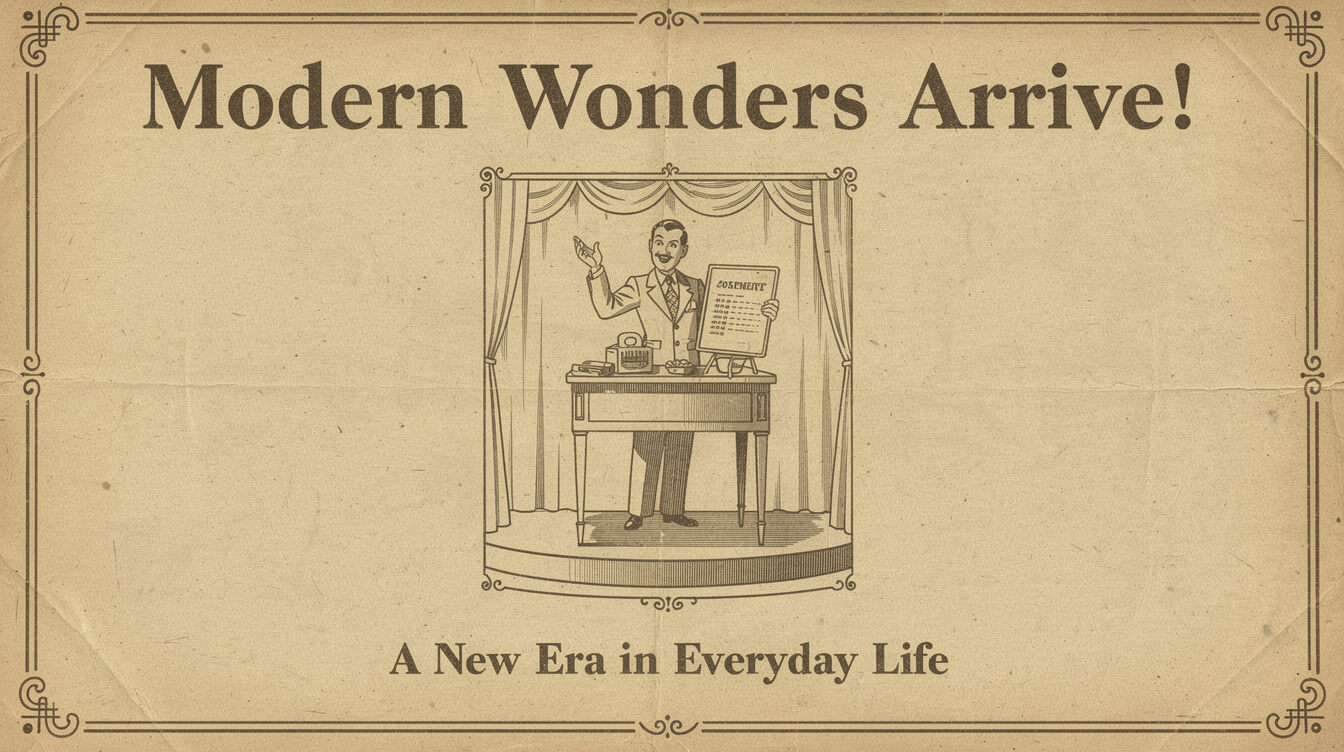 vintage newspaper ad